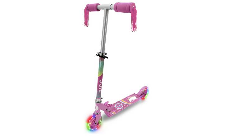 Zinc Explorer Unicorn Foldable 2 Wheel Scooter