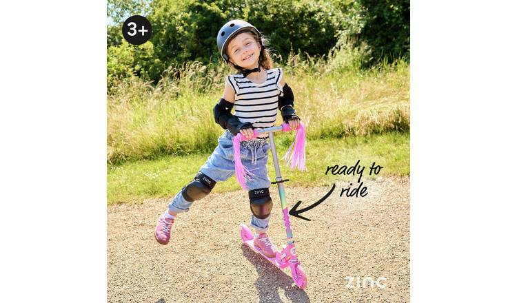 Zinc Explorer Unicorn Foldable 2 Wheel Scooter GOODS Argos