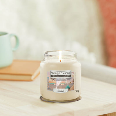 Argos Yankee Candle Medium Scented Candle - Calming Cabana- Buy online at McGrocer
