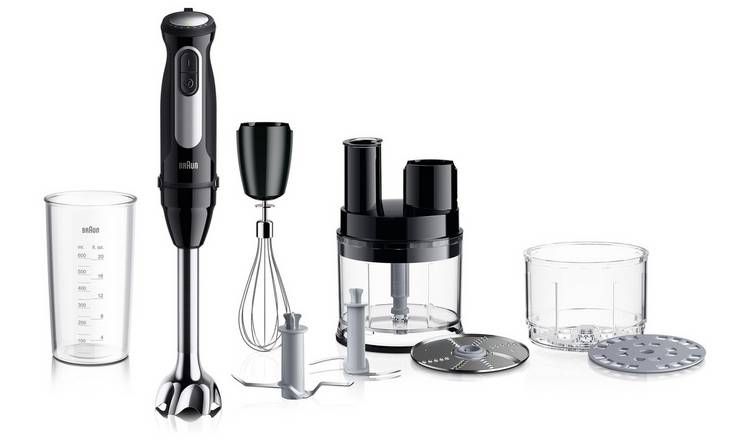 Braun MQ55755M MultiQuick 5 Pro Hand Blender - Black GOODS Argos