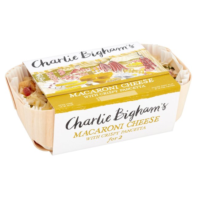 Charlie Bigham's Macaroni Cheese with Pancetta for 2   670g GOODS M&S   