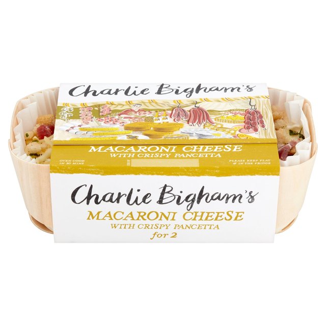 Charlie Bigham's Macaroni Cheese with Pancetta for 2   670g GOODS M&S   