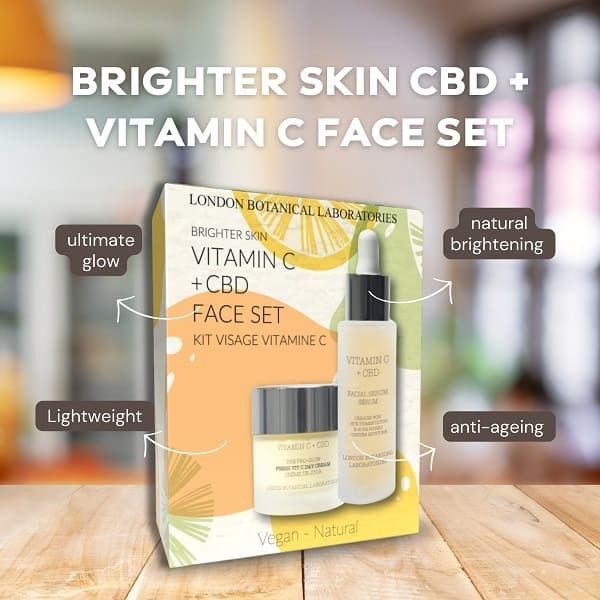 LBL Brighter skin CBD + Vitamin C Face Set