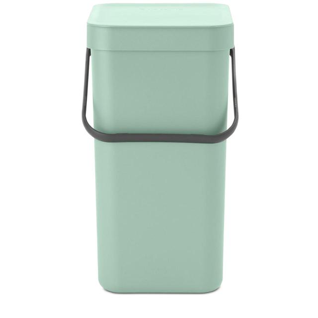 Brabantia Sort & Go Waste Bin 12L Jade Green GOODS M&S   