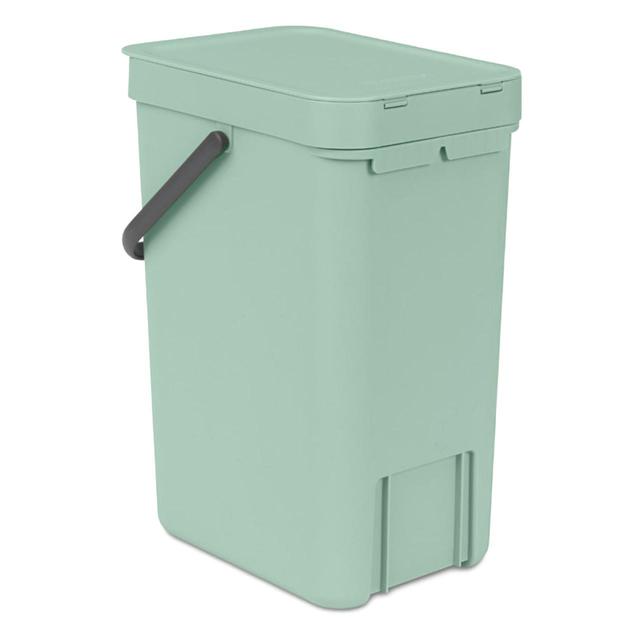 Brabantia Sort & Go Waste Bin 12L Jade Green GOODS M&S   