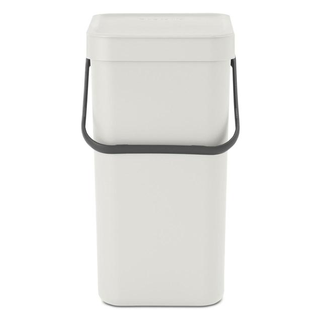 Brabantia Sort & Go Waste Bin 12L Light Grey GOODS M&S   