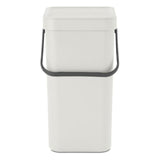 Brabantia Sort & Go Waste Bin 12L Light Grey GOODS M&S   