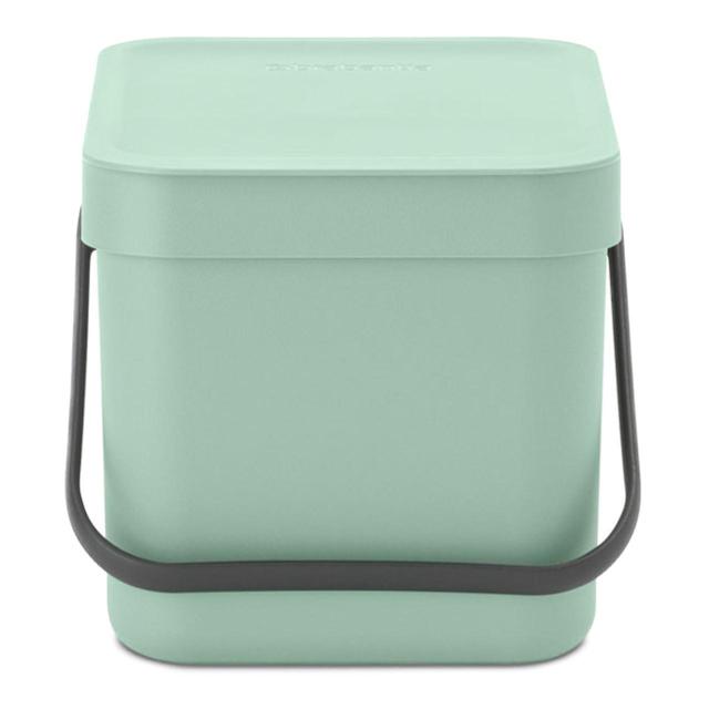 Brabantia Sort & Go Waste Bin 6L Jade Green GOODS M&S   