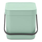 Brabantia Sort & Go Waste Bin 6L Jade Green GOODS M&S   