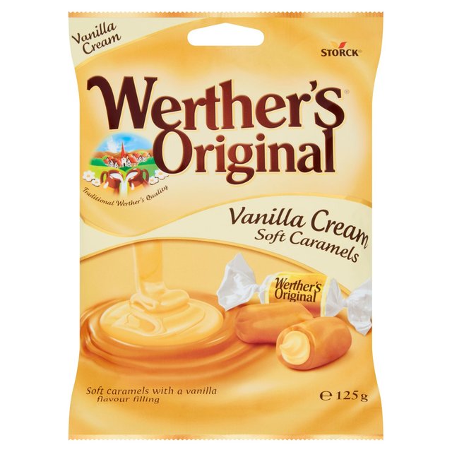 Werther's Original Vanilla Cream Soft Caramel   125g