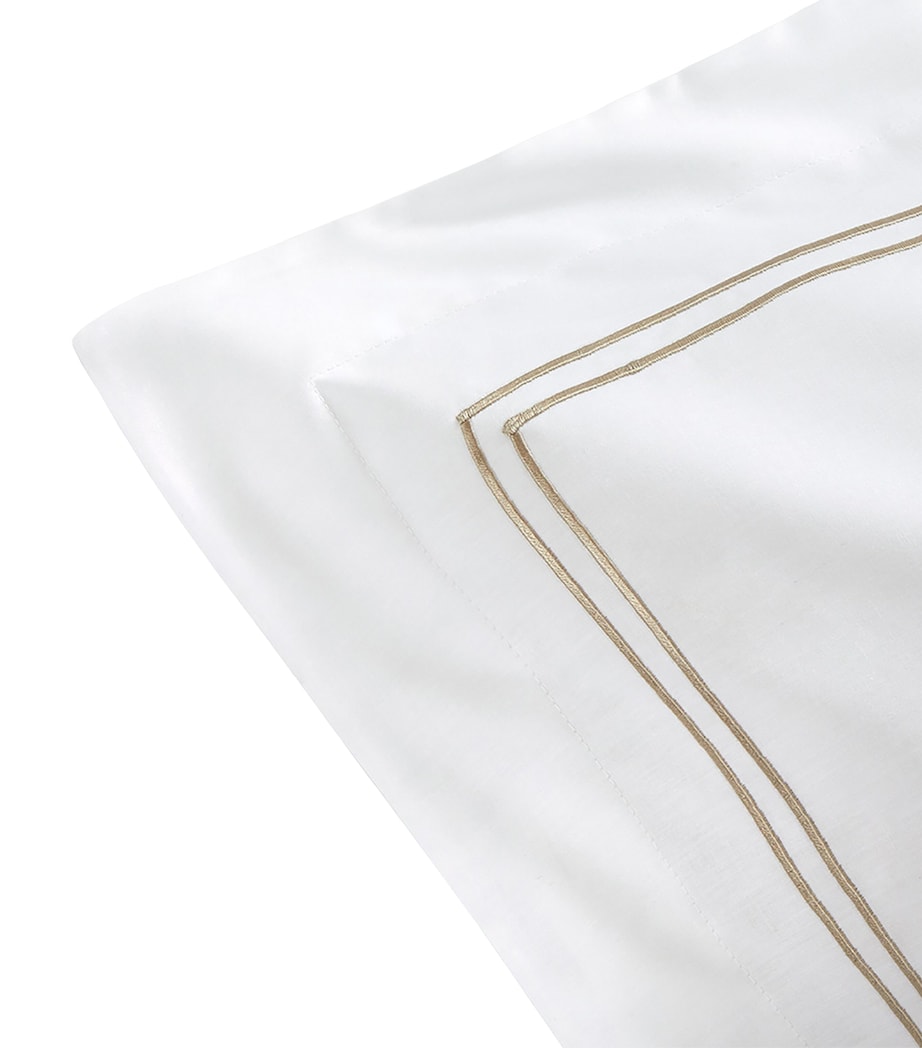 Yves Delorme Organic Cotton Duo Standard Oxford Pillowcase 50cm x 75cm (British brand)