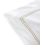 Yves Delorme Organic Cotton Duo Standard Oxford Pillowcase 50cm x 75cm (British brand)