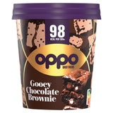 Oppo Brothers Gooey Chocolate Brownie Ice Cream    475ml GOODS M&S   