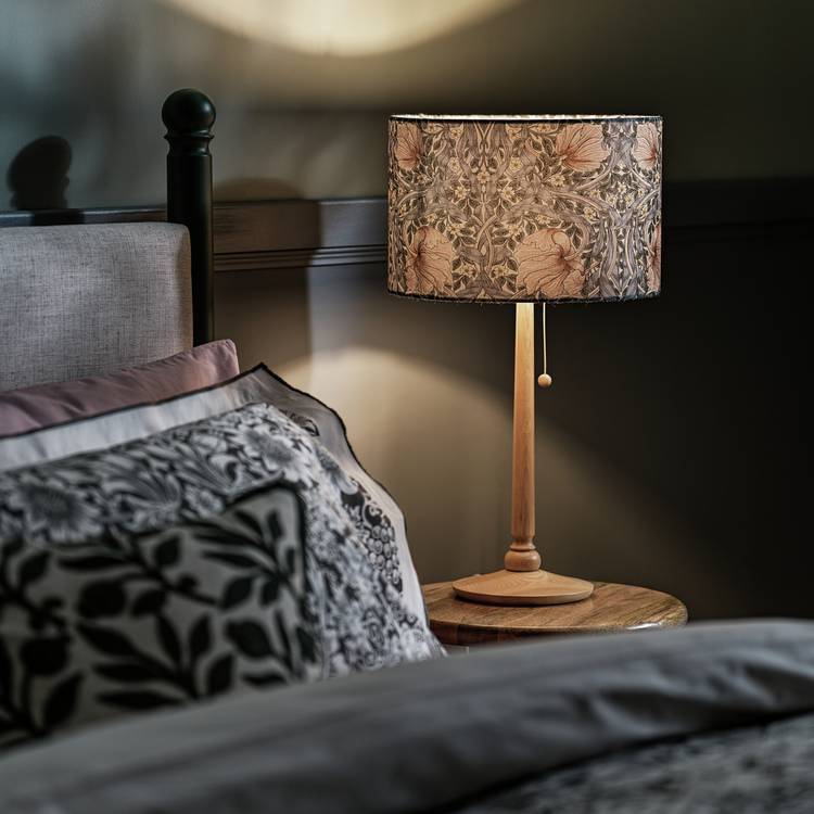 Habitat Blue Pimpernel lampshade 30cm (British brand)