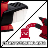 Einhell TE-OS 1320 corded detail sander 130W (British brand)
