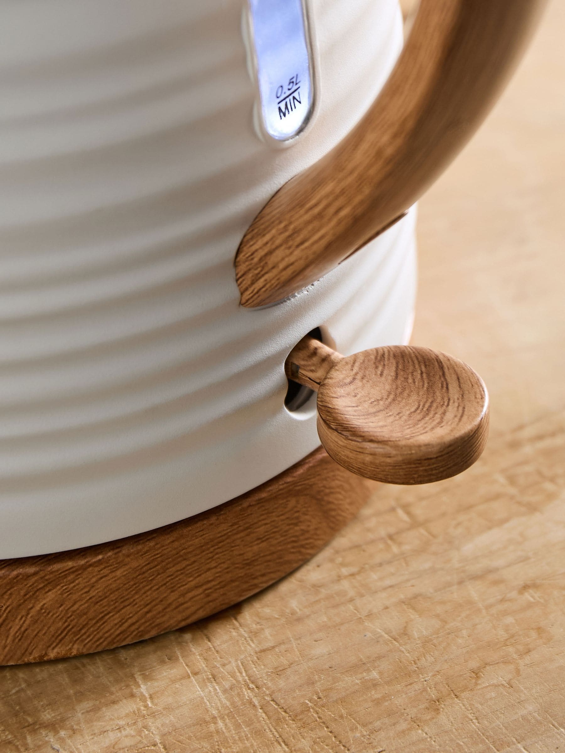 Morphy Richards Flint Clay jug kettle 1.7L, imported from the UK