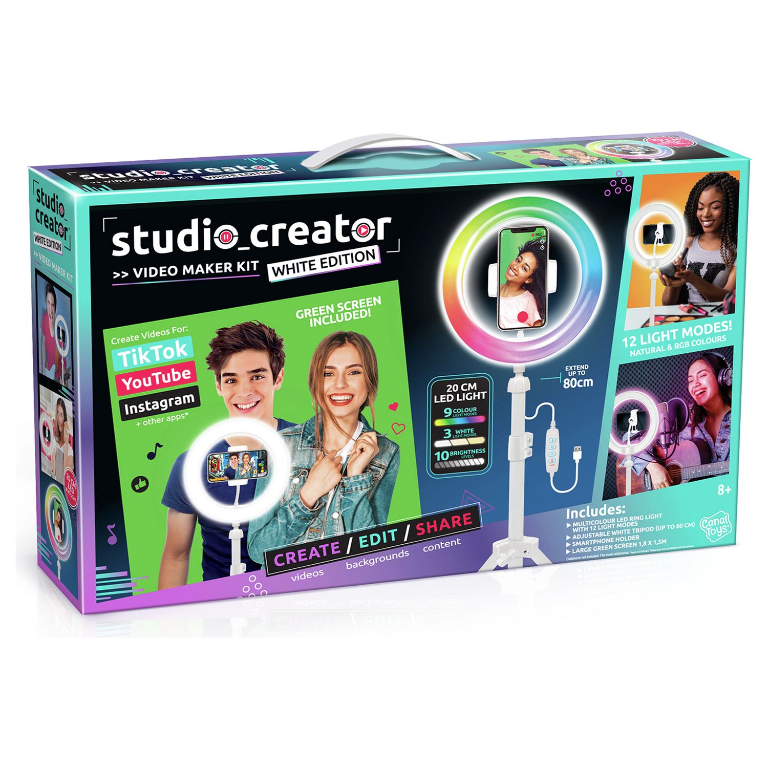 Studio Creator Video Maker White Edition activity set, UK version
