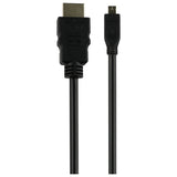 1m Micro-HDMI to HDMI cable black - British product