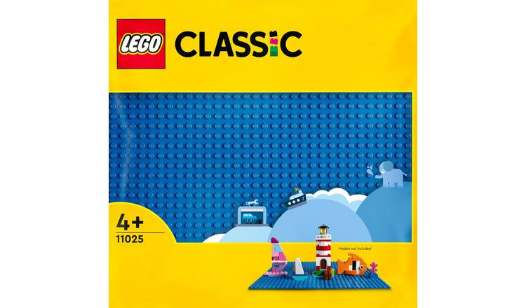 LEGO Classic Blue Baseplate 32x32 Building Board 11025 GOODS Argos