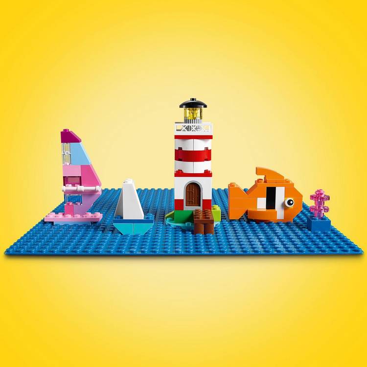 LEGO blue baseplate 32x32 building board (British brand)