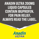 Anadin Ultra Ibuprofen Fast Acting Pain Relief Liquid Capsules   16 per pack GOODS M&S   