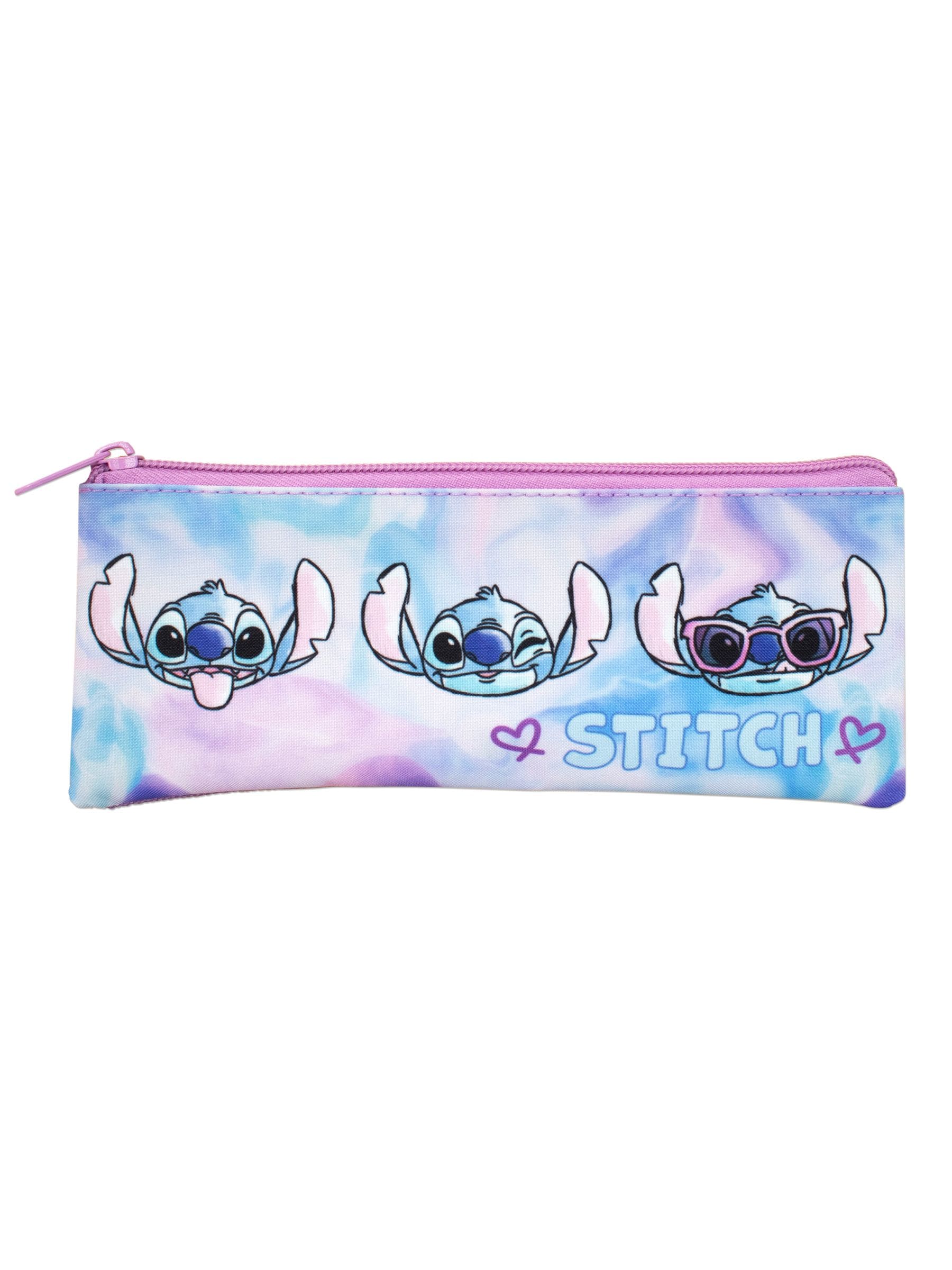 Stitch 3 piece schoolbag set tie-dye - British product