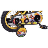 Pedal Pals tractor bike yellow 12 inch, UK version