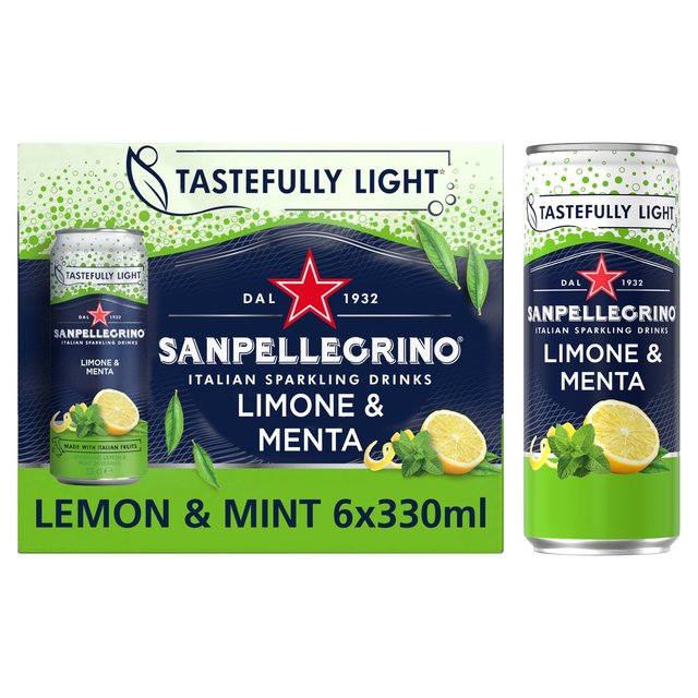 San Pellegrino Lemon & Mint   6 x 330ml