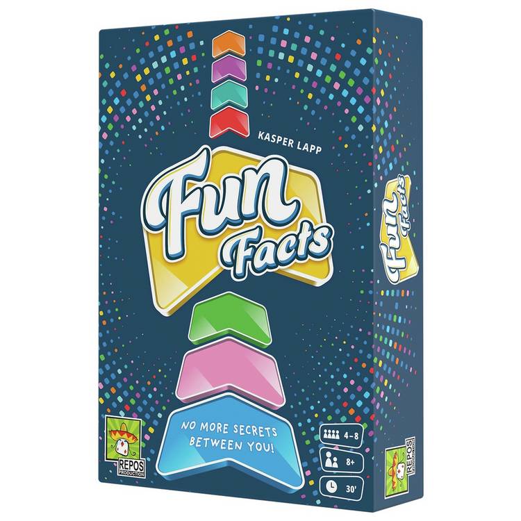 Repos Fun Facts party game - British product