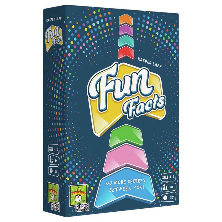 Repos Fun Facts party game - British product