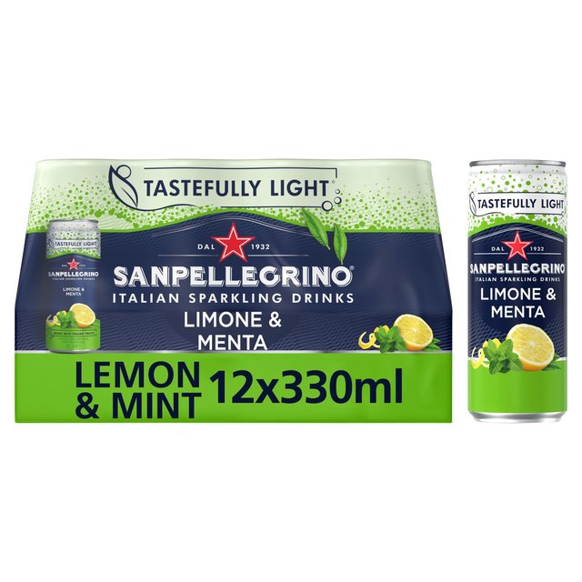 San Pellegrino Lemon & Mint   12 x 330ml