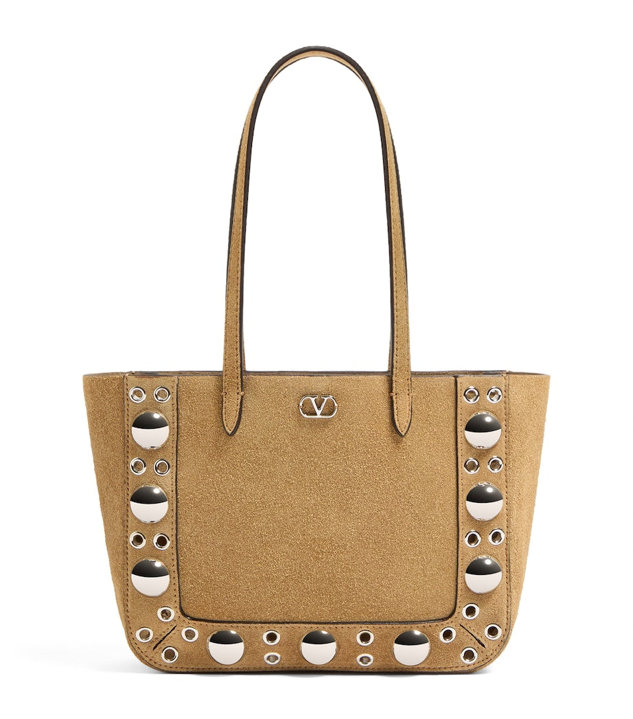 Valentino Garavani mini suede Nellcôte shoulder bag, UK version