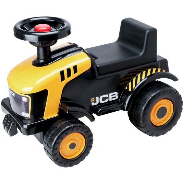 JCB Fastrack foot to floor ride-on toy, imported from the UK