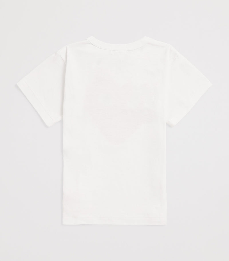 Comme Des Garçons Cotton Heart Logo T-Shirt (2-6 Years)