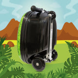 Flyte Darwin Dino scooter suitcase, imported from the UK