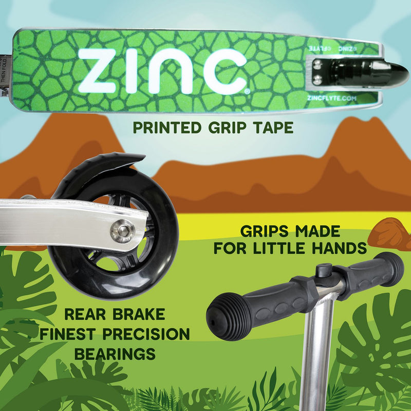 Flyte Darwin Dino scooter suitcase, imported from the UK