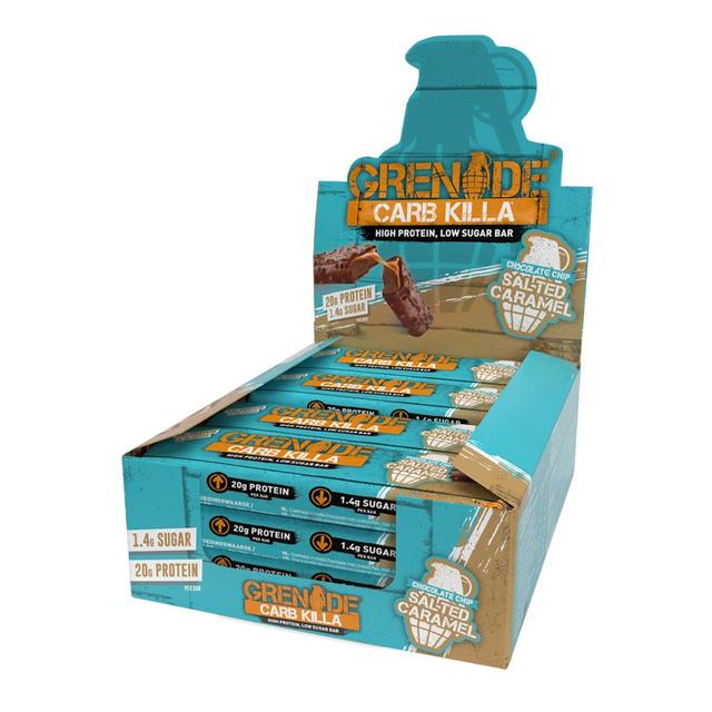 Grenade Chocolate Chip Salted Caramel Protein Bar   60g GOODS M&S   