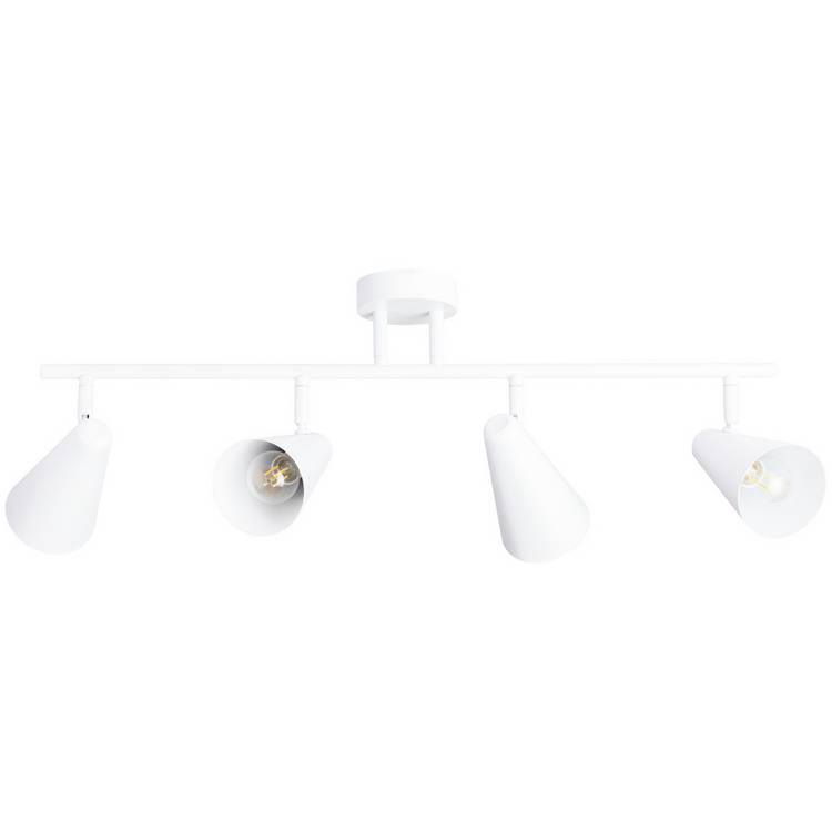 Argos Home 4 light spotlight bar matt white (British brand)
