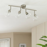 Argos Home 4-light ceiling spotlight chrome (British brand)