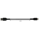 Type-C USB cable 1m black, UK version
