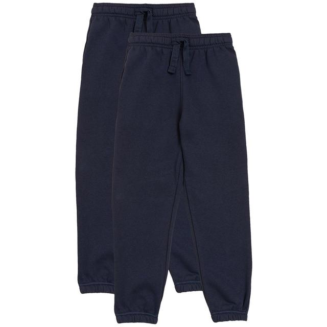 M&S Unisex 2Pk Jogger 3-14 Y GOODS M&S   