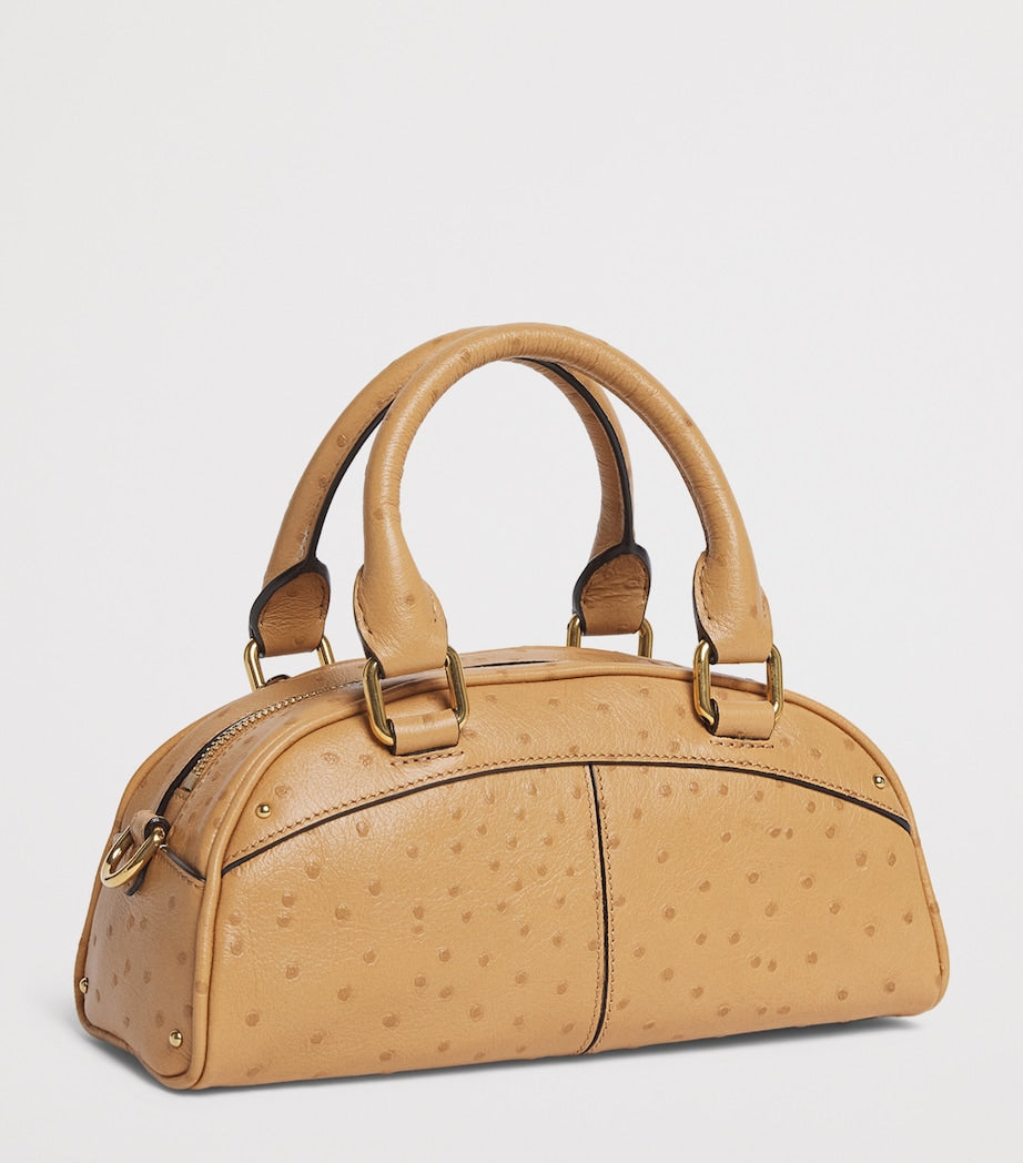 Chloé small leather bowling top-handle bag, UK version