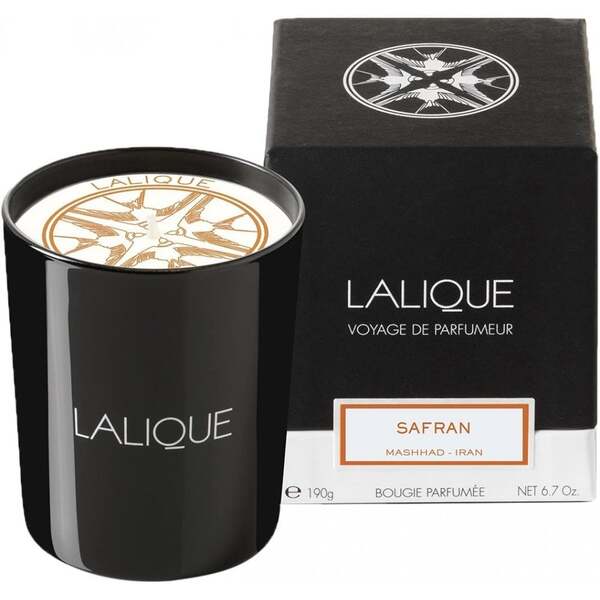 Lalique Safran Mashhad candle 190g, imported from the UK