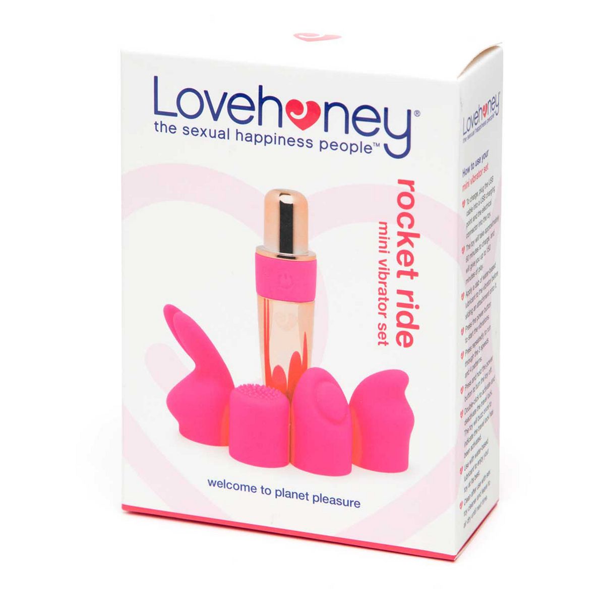 Lovehoney Rechargeable Silicone Mini Rocket Vibrator Set GOODS Boots   