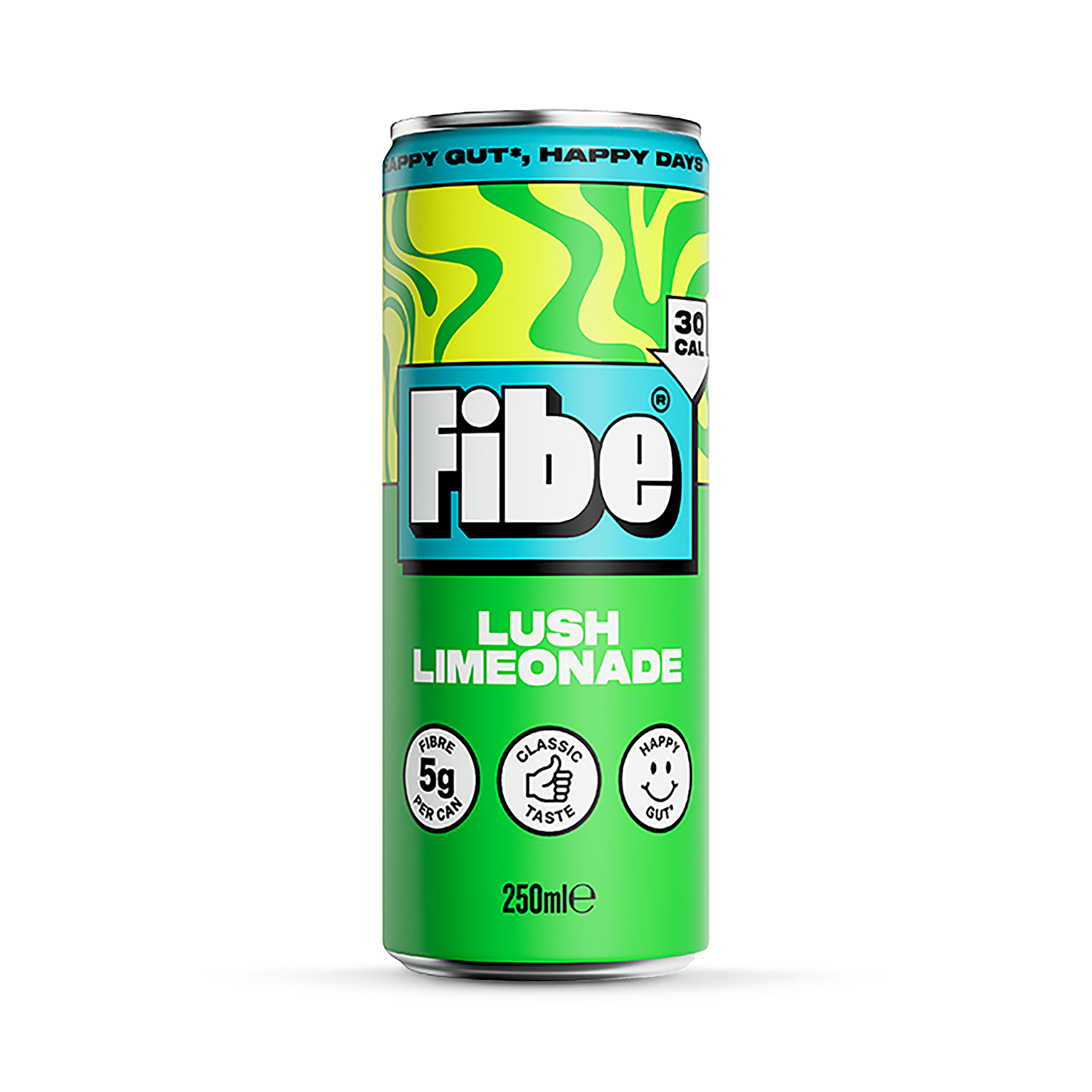 Fibe Soda Lush Limeonade Soft Drink 250ml - British product