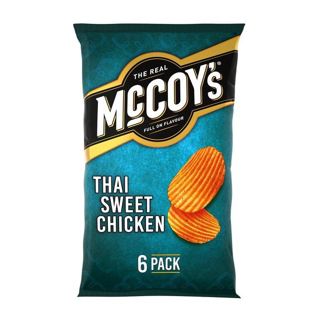 McCoy's Thai Sweet Chicken Multipack Crisps   6 per pack