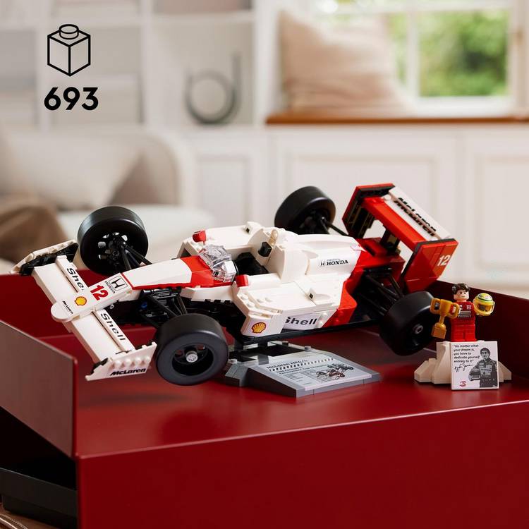LEGO Icons McLaren MP4/4 model car building set 693-piece - British product