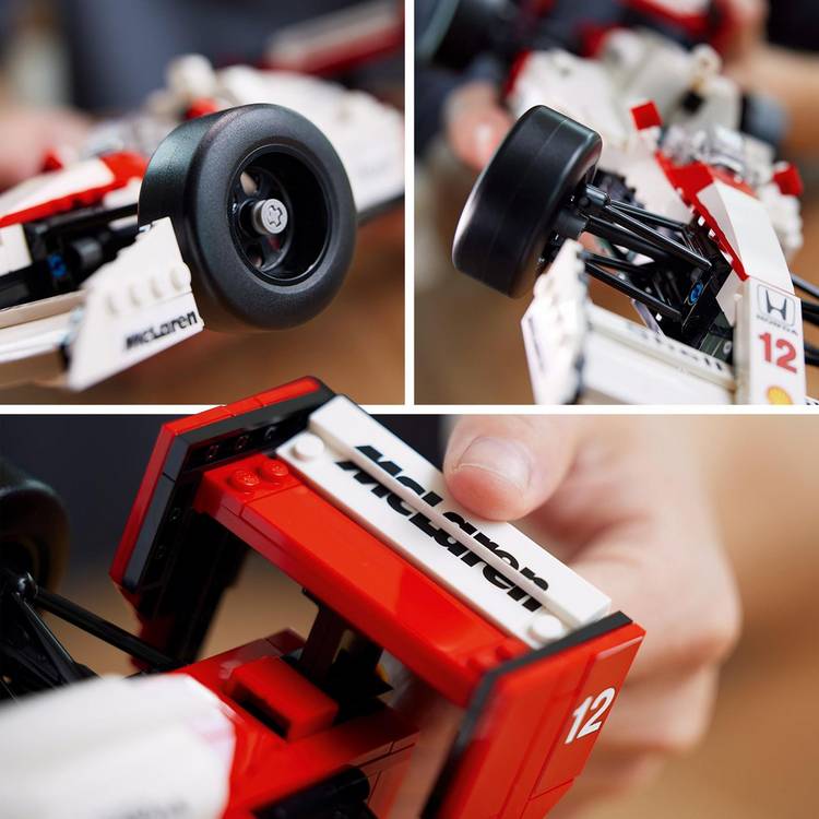 LEGO Icons McLaren MP4/4 model car building set 693-piece - British product