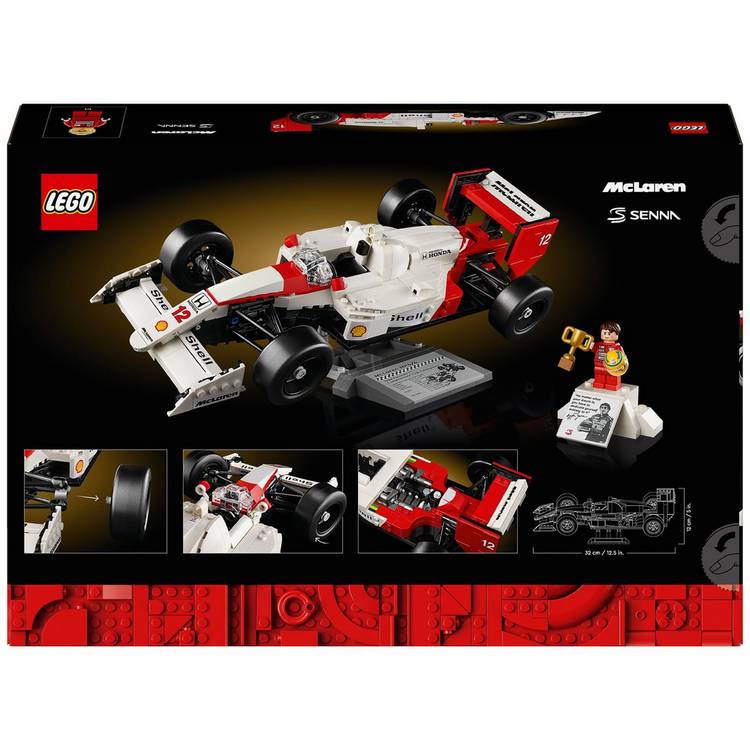 LEGO Icons McLaren MP4/4 model car building set 693-piece - British product