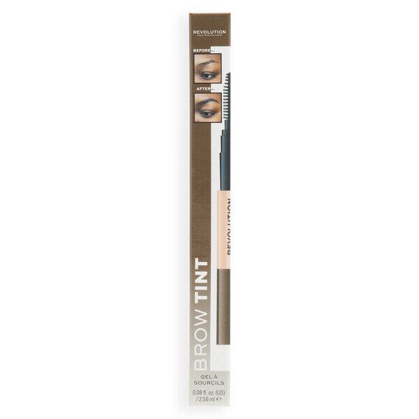 Revolution Colour Adapt Brow Tint Dark Brown GOODS Superdrug   